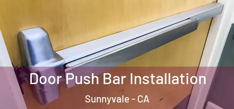  Door Push Bar Installation Sunnyvale - CA