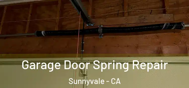  Garage Door Spring Repair Sunnyvale - CA