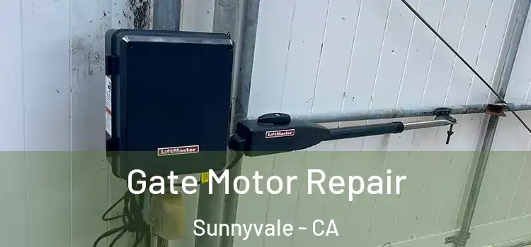 Gate Motor Repair Sunnyvale - CA