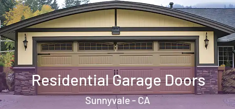  Residential Garage Doors Sunnyvale - CA